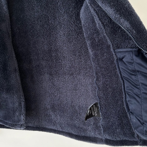 32 Degrees Navy Blue Plush Fleece Zip Up Jacket - Picture 13 of 16